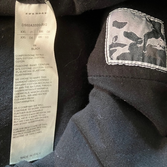 Rick Owens DRKSHDW Black Cargo Drawstring Long Pants Size XXL 34-42 x 29 UNISEX - Picture 5 of 6